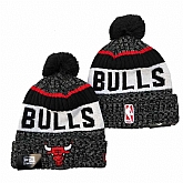 Chicago Bulls Team Logo Knit Hat YD (4),baseball caps,new era cap wholesale,wholesale hats
